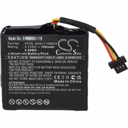 vhbw - the clever way - Batterie de rechange de haute qualité avec une grande autonomie et compatible avec votre système de n ...