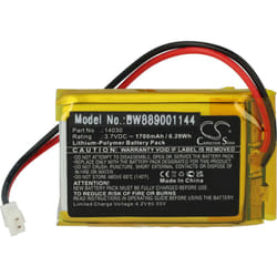 Vhbw - Batterie compatible avec Lego Arduino Robot robot intelligent (1700mAh, 3,7V, Li-polymère)