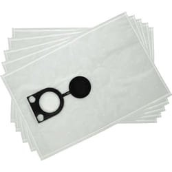 Vhbw - 5x Sacs compatible avec Bosch gas 35, gas 35 afc, gas 35 l, gas 35 m, gas 35 sfc+ aspirateur - microfibre non tissée, 50cm x 33cm blanc