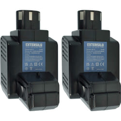 Extensilo - 2x Batterie compatible avec Hilti te 5 a outil électrique (4000 mAh, NiMH, 24 v)