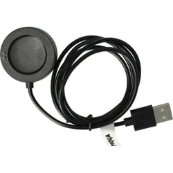 Vhbw - Station de charge usb compatible avec Xiaomi Watch S2 46mm, 42mm montre connectée - Chargeur support avec câble, 102 cm noir