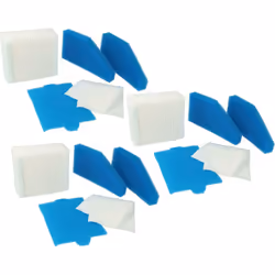 vhbw - the clever way Set de filtres de haute qualité pour votre aspirateur Ce set de filtres de rechange de 15 pièces de la  ...
