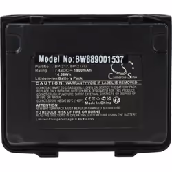 vhbw - the clever way - Batterie de rechange de haute qualité avec une grande autonomie et compatible avec votre radio talkie ...