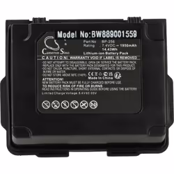 vhbw - the clever way - Batterie de rechange de haute qualité avec une grande autonomie et compatible avec votre radio talkie ...