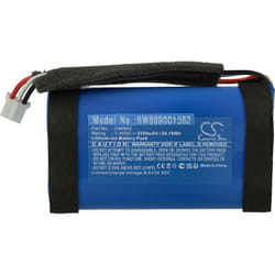 Vhbw - Batterie compatible avec Marshall 1001908, 1005696, emberton haut-parleurs, enceintes portatives (3350mAh, 7,4V, Li-ion)