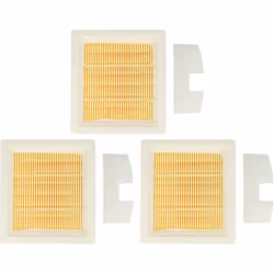 vhbw - the clever way Set de filtres de haute qualité pour votre aspirateur à cendres Ce set de filtres de rechange de 6 pièc ...