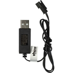Vhbw - Chargeur usb pour batterie de modélisme rc avec connexion SM-2P ou pack d'accus - 60 cm 6 v