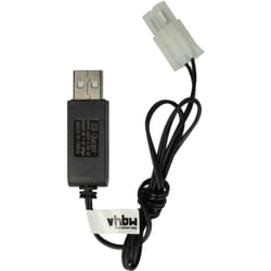 Vhbw - Chargeur usb pour batterie de modélisme rc avec connexion Tamiya ou pack d'accus - 60 cm 7,2 v