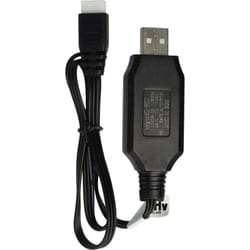 Vhbw - Chargeur usb pour batterie de modélisme rc avec connexion jst XH-3P ou pack d'accus - 60 cm 4,2 v