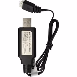 vhbw - the clever way Chargeur compatible pour batteries de modèles RC avec raccord JST XH-3P Ce chargeur de rechange de la m ...
