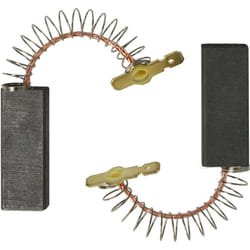 2x balais de charbon pour moteur 5 x 12 x 33 mm compatible avec bsh 141504, 141344, 141667 moteur de lave-linge + ressort - Vhbw