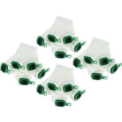 Vhbw - 20x Sacs compatible avec Vorwerk Kobold VB100, EBB100, FP100 aspirateur - microfibres non tissées, 25cm x 10cm blanc
