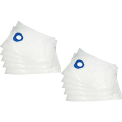 Vhbw - 10x Sacs compatible avec bvc c 600, Compact 600, Junior, Junior Super, s 500, s 600, s 700, s 800 aspirateur - microfibres non tissées, 56cm x