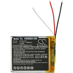 Vhbw - Batterie compatible avec Becker Transit 7SL eu gps, appareil de navigation (1600mAh, 3,7V, Li-polymère)