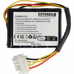 - Batterie de rechange de haute qualité avec une grande autonomie et compatible avec votre outil de jardinage (vous trouverez ...