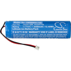 Vhbw - Batterie compatible avec Mares Genius Air, Icon hd, Icon Genius ordinateur de plongée (3350mAh, 3,7V, Li-ion)
