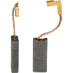 Vhbw - 2x balais de charbon 24,5 x 10 x 4,9 mm compatible avec Festool cs 70 EB1 outil électrique, scie circulaire sur table