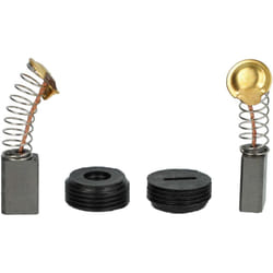 Vhbw - 2x balais de charbon 12,2 x 7,9 x 4,9 mm compatible avec Hornbach (+ 2015) 6015411, 8779737 ponceuse + ressort