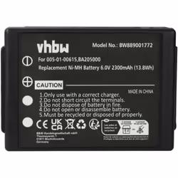 vhbw - the clever way - Batterie de rechange de haute qualité avec une grande autonomie et compatible avec votre telécommande ...