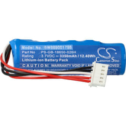 Batterie compatible avec SumUp 3G, 3G+ lecteur de carte, nfc Smart Card Reader (3350mAh, 3,7V, Li-ion) - Vhbw