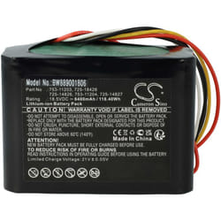 Vhbw - Batterie compatible avec Cub Cadet XR5 2000, 1000, 1000 2021 robot tondeuse 6400mAh, 18,5V, Li-ion