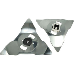 2x Lames compatible avec Cub Cadet XR3 3000 (2018 - 2020), xr 2 tondeuse - Lames de rechange, argenté, acier inoxydable - Vhbw