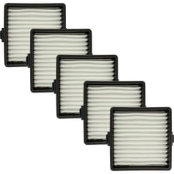 Vhbw - 5x filtre plissé plat compatible avec Ryobi One+, CHV182, CHV182M, One aspirateur sans fil à batterie - Élément filtrant