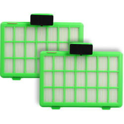 Vhbw - 2x filtre compatible avec Rowenta Power Space RO212101, RO2121GA, RO212301, RO21234A, RO2123GA aspirateur - Filtre hepa contre les allergies