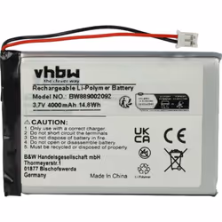 vhbw - the clever way - Batterie de rechange de haute qualité avec une grande autonomie pour différents appareils ayant les m ...
