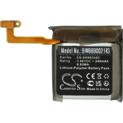 Batterie compatible avec Samsung Galaxy Watch 4 (40mm) smartwatch montre connectée bracelet fitness (240mAh, 3,88V, Li-polymère) - Vhbw