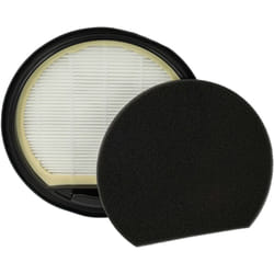 vhbw 1x Filtre compatible avec Bosch BGC05AAA2, BGC05AAA1, BGC05A322, BGC05A320 aspirateur - filtre de sortie d'air, noir / blanc