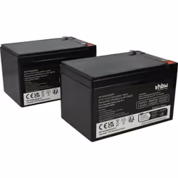 vhbw - the clever way - Batterie de rechange de haute qualité avec une grande autonomie et compatible avec votre ASI (vous tr ...
