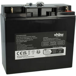 Vhbw - 1x Batterie remplacement pour AGM10 pour asi (20Ah, 12V, agm)