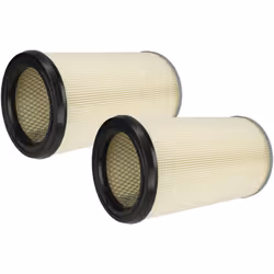 vhbw - the clever way Set de Cartouche Filtre pour votre aspirateur industriel, pour aspiration à sec ou humide - Finition su ...
