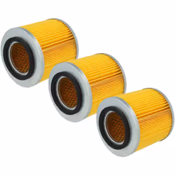 vhbw - the clever way Set de Cartouche Filtre pour votre aspirateur industriel, pour aspiration à sec ou humide - Finition su ...