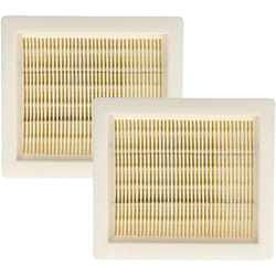 vhbw Lot de 2x filtres plissé plat compatible avec Hilti VC 5-A22 aspirateur - Élément filtrant