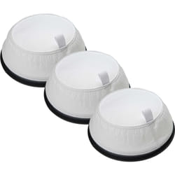 Vhbw - 3x Filtres à sac compatible avec Nilfisk VP300 Eco eu, Saltix 10 aspirateur à sec - Filtre de rechange noir / blanc