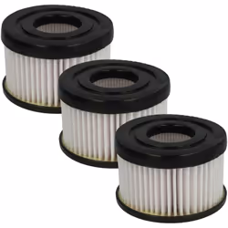 vhbw - the clever way Set de filtre plissé pour votre aspirateur industriel, pour aspiration à sec ou humide - Finition sur m ...
