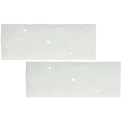 2x Filtres (filtre fin) compatible avec Panasonic NH-P80S1, NH-P80G2, NH-P80G1, NH-P80 sèche-linge - Vhbw