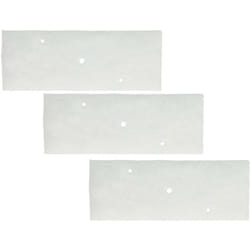 3x Filtres (filtre fin) compatible avec Panasonic NH-P80S1, NH-P80G2, NH-P80G1, NH-P80 sèche-linge - Vhbw