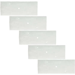 5x Filtres (filtre fin) compatible avec Panasonic NH-P80S1, NH-P80G2, NH-P80G1, NH-P80 sèche-linge - Vhbw