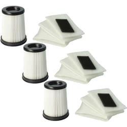 Vhbw - Lot de 15 filtres compatible avec Dirt Devil M2828-3, M2828-0, M2828-1, M2828-2, M2827-1 Centec, M2827-2, M2828 Centec, M2829-2, M2829-0