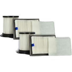Vhbw - 6x filtres compatible avec Dirt Devil Centrino X3.1, M2012, M2012-3, M2012-4, M2725, M2725-0, M2725-1, M2725-2, M2725-3 aspirateur