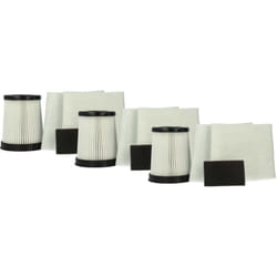 Vhbw - Lot de 12 filtres compatible avec Dirt Devil M2009, M2009-0, M2009-1, M2009-2, M2009-3, M2009-4, M2009-5, M2009-6, M2009-7 aspirateur