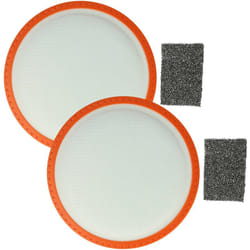 Vhbw - 4x filtres compatible avec Dirt Devil Centec2 M2288-0, M2288-1, M2288-2, M2288-3, M2288-5, M2288-6, M2288-7, M2288-4, M2288-8, M2288-9