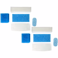 vhbw - the clever way Set de filtres de haute qualité pour votre aspirateur Ce set de filtres de rechange de 10 pièces de la ...
