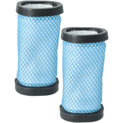 Vhbw - Kit de 2x Filtres compatible avec Hoover DS22HCB 001, DS22GR 001, DS22G 001, DS22L 001 aspirateur - filtre de sortie d'air, bleu / noir / blanc