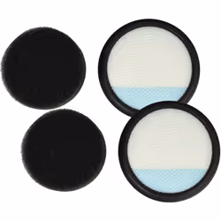 vhbw - the clever way Set de filtres de haute qualité pour votre aspirateur Ce set de filtres de rechange de 4 pièces de la m ...