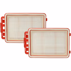vhbw - the clever way Set de 1x filtre HEPA pour votre aspirateur, robot aspirateur ou nettoyeur vapeur - Filtre les poussièr ...
