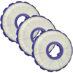 3x filtre compatible avec Dyson DC50, DC51 Animal, DC50 Mulitifloor, DC50 Animal, DC50i aspirateur - filtre après-moteur hepa bleu / blanc - Vhbw